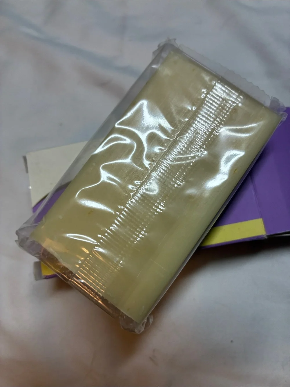 Young Living Lavender Oatmeal Bar Soap - Purple and Yellow